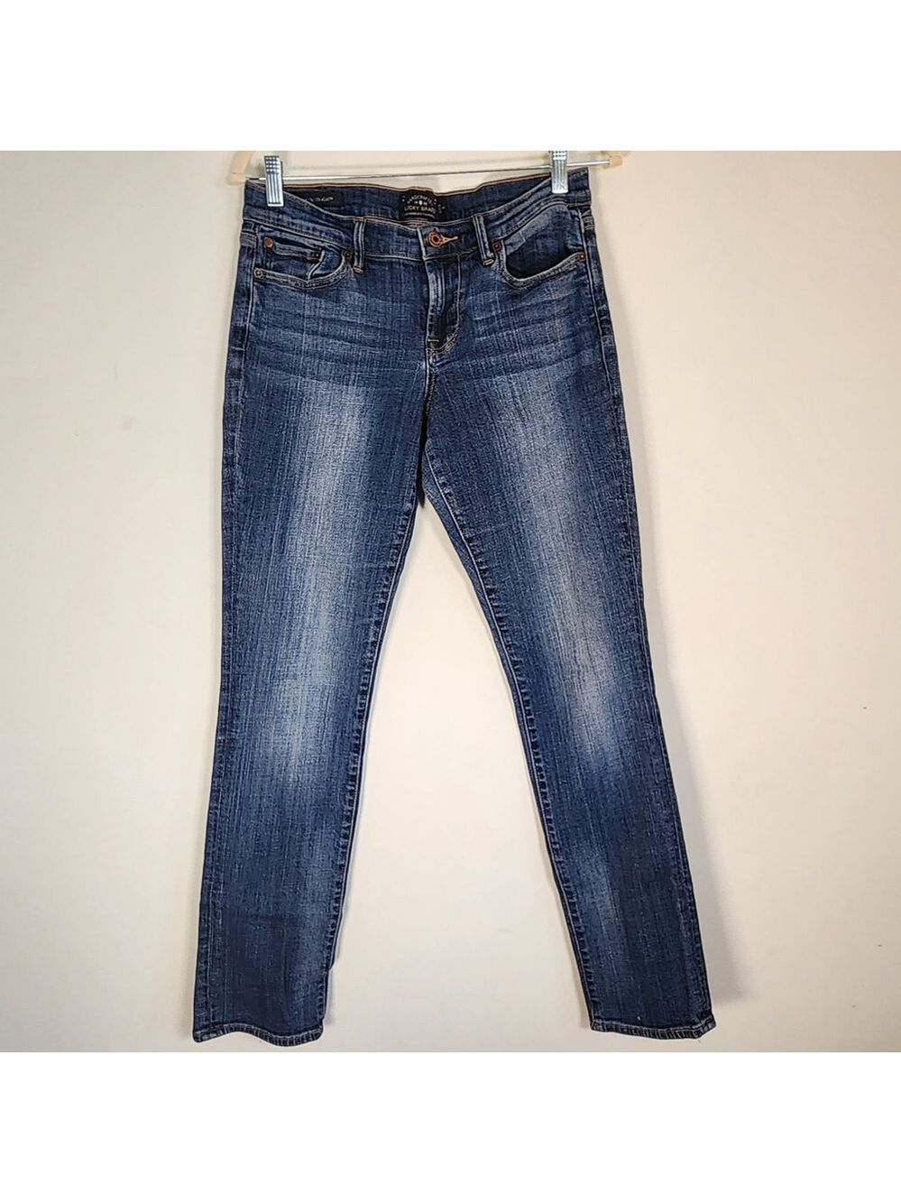 Lucky Brand Sweet N Straight Jeans Sz 6/28 Medium Wash 7W12559